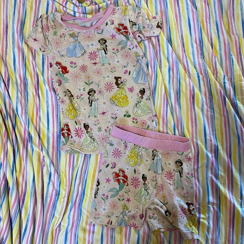 Little Sleepies Disney Princesses - small stains pictured